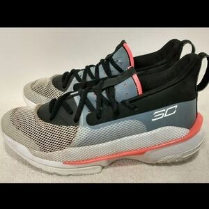 Under Armour Curry 7 UNDRTD Basketball Shoes Men's Sz 8